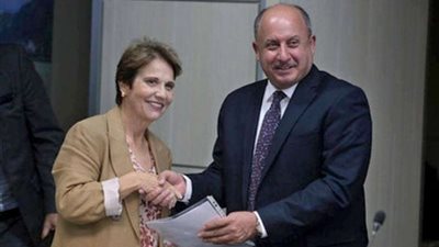 القائم بالأعمال المؤقت لجُمهوريَّة العراق في برازيليا يلتقي وزيرة الزراعة