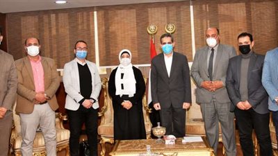 محافظ الغربية يستقبل ممثلي الشباب والرياضة إستعداداً لمنتدى شباب الدلتا