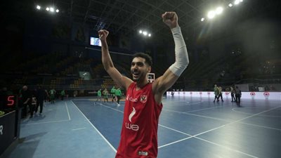 إيهاب أمين يحصد جائزة أفضل لاعب في بطولة  كأس مصر ‏لكرة السلة