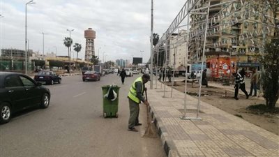 محافظ الدقهلية: رفع 280 طن قمامة و6 طن اتربة من الشوارع  والمنطقة المركزية