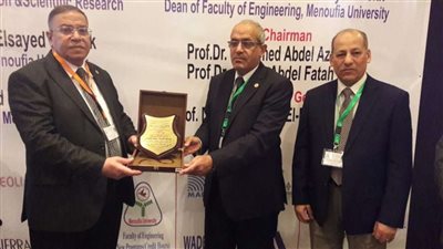 المؤتمر الهندسي الدولي الرابع بهندسة شبين يفتتح المعرض العلمي والصناعي بحضور الباحثين