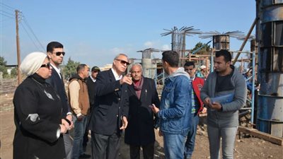 محافظ القليوبية يتفقد مشروعات قومية بقليوب ويشكل لجان لمتابعتها