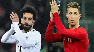 رونالدو يتفوق علي محمد صلاح في البريميرليج