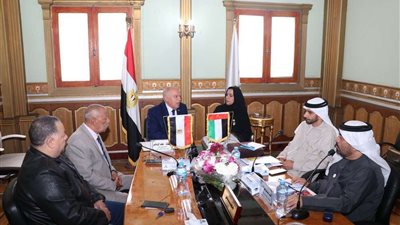 الزناتي يستقبل وفد جمعية المعلمين الإماراتية لتبادل الخبرات