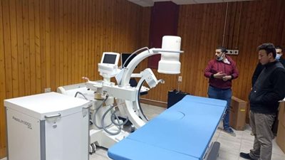 أحدث جهاز لتفتيت حصوات الجهاز البولي يدخل الخدمة في مستشفى الكلى جامعة المنيا