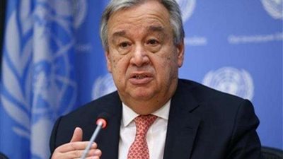 على هامش مشاركته في مؤتمر برلين.. الأمين العام للأمم المتحدة يعرب عن قلقه تجاه وضع ليبيا