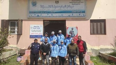 مشروع الخدمة المجتمعية خطة دعم فرق الجوالة بمركز شباب مدينة المنزلة