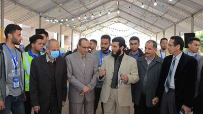 انطلاق مسابقة الروبتكس للعام التاسع بكلية الهندسة الإلكترونية بجامعة المنوفية