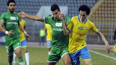 التعادل الإيجابي يحسم الشوط الأول بين الإتحاد السكندري والإسماعيلي