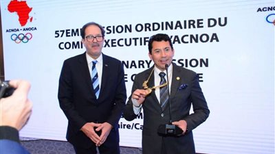 صبحي.. يشهد اجتماعات اتحاد اللجان الأولمبية الوطنية الإفريقية