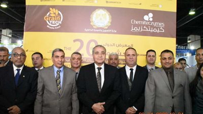 وزير التموين يفتتح المعرض الدولي العشرون لتكنولوجيا صناعة الحبوب.. 