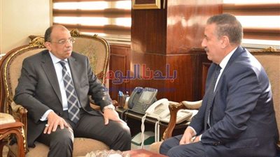 وزير التنمية المحلية يلتقي محافظ المنوفية لبحث الموضوعات التي تهم أبناء المحافظة