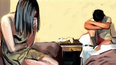 حبس سيدة وعشيقها 4 أيام بعد 