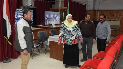 مدير تعليم المنوفية تتفقد سير العمل وانتظام تقديم الخدمات للمواطنين