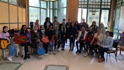 الشباب والرياضة: قطار الزيارات الميدانية لمراكز الفنون بالجامعات يصل جامعة القاهرة