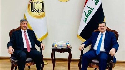رئيس دائرة حقوق الإنسان يلتقي نائب مستشار الأمن القوميّ العراقيّ
