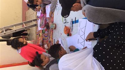 ورشة فنون تشكلية واكتشاف مواهب بقصرثقافة قوص