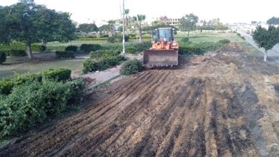 الإسكان: تكثيف أعمال زراعة وصيانة المسطحات الخضراء بمدينة النوبارية الجديدة