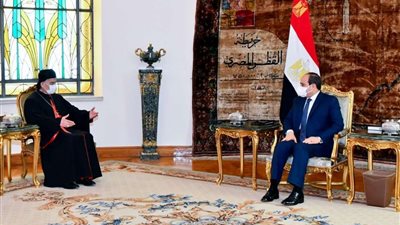 السيسي يستقبل بطريرك الكنيسة المارونية ويؤكد حرص مصر على استقرار لبنان