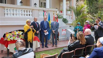 سفراء كندا والمكسيك والسويد يكرمون وزيرة البيئة على هامش الاحتفال باليوم العالمي للمرأة