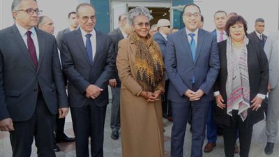 إيناس عبدالدايم: معرض الكتاب يفتح أبوابه لذوي القدرات الخاصة وأبناء الشهداء بالمجان