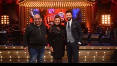 بيومي فؤاد ضيف أحمد فهمي في 