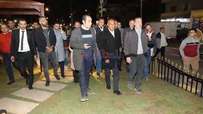 محافظ المنوفية يتفقد ممشي الشهداء الجديد ومعرض 