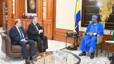 وزير قطاع الأعمال يلتقي رئيس الجابون لبحث سبل دعم وتعزيز التعاون المشترك