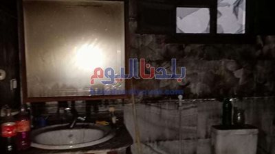 الحماية المدنية تسيطر على حريق هائل بشقة سكنية في إمبابة