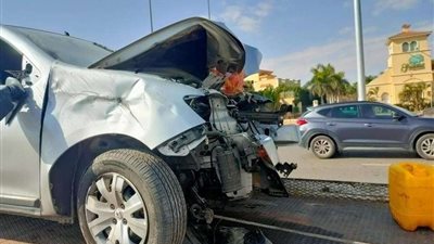 نجاة رحاب حسين من حادث  أليم