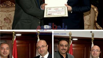 محافظ بني سويف يكرم فريق عمل مبادرة 