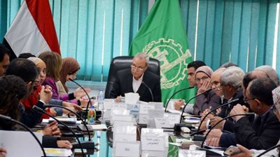 محافظ القليوبية يجتمع مع وفد الوكالة الألمانية للتعاون الدولي