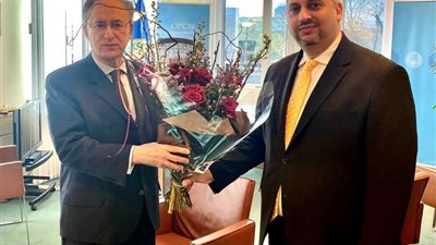 الدكتور علي هلال يلتقي مدير عام منظمة حظر الأسلحة الكيميائيَّة