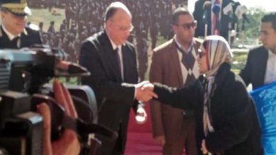 محافظ القاهرة يشهد احتفالية تكريم أسر شهداء الشرطة بحديقة الأزهر