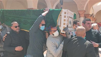 بلدنا اليوم ترصد مشاهد الوداع الأخير للفنان أحمد حلاوة (صور)