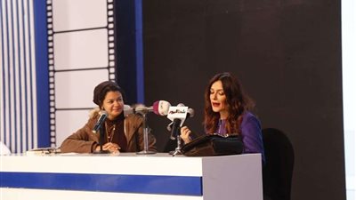 إنجي المقدم تشارك في ندوة بمعرض الكتاب