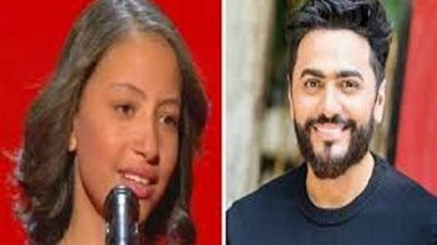 شاهد.. تامر حسني يحقق حلم هايدي محمد