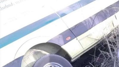 سقوط سيارة ملاكي بترعة الإبراهيمية في المنيا