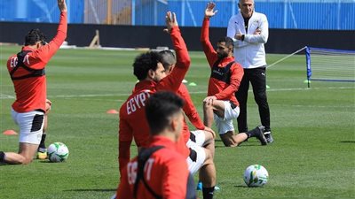 منتخب مصر ينهي مرانة الأخير قبل السفر إلى السنغال اليوم
