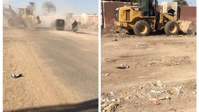 حملة مكبرة للنظافة وإزالة الإشغالات بحي شرق ومركز منفلوط بأسيوط