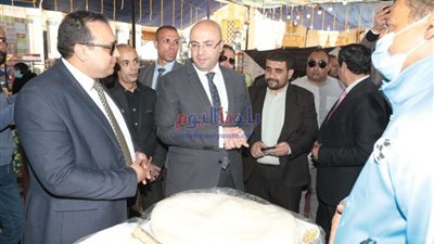 محافظ بني سويف يفتتح معرض السلع واللحوم بأسعار مخفضة بمناسبة شهر رمضان