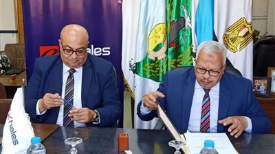 مياه المنوفية توقع بروتوكول تعاون مع 