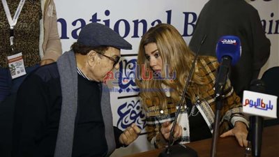 10 صور من ندوة الراحل فريد شوقي بمعرض الكتاب