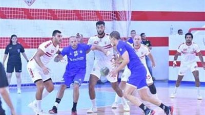 فريق يد الزمالك يهزم الطلائع ويحافظ على صدارة الدوري