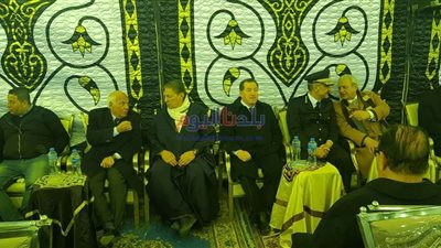 قيادات الجيزة تعزي اللواء سعد الجمال في وفاة شقيقه.. صور