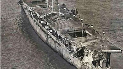 بعد مرور 100 عام.. العثور على سفينة في مثلث برمودا (فيديو)