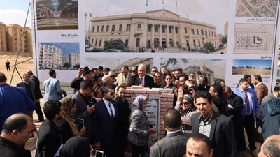 بالصور.. وضع حجر أساس أكاديمية المحاماة بحضور 