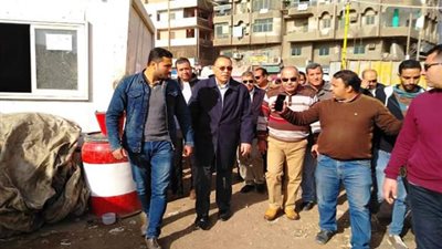 محافظ الشرقية يتابع أعمال التطوير الجارية بكورنيش بحر مويس