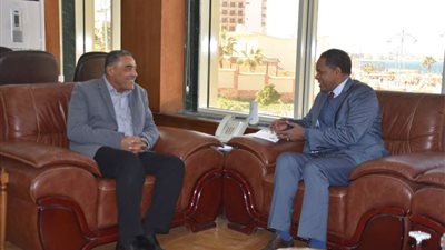 تفاصيل اجتماع محافظ مطروح مع مدير مكتب الأغذية العالمي