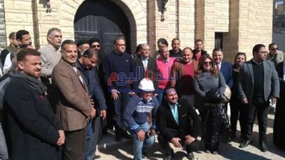 وزير السياحة والآثار ومحافظ المنيا يتفقدان كنيسة السيدة العذراء بجبل الطير